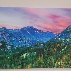 Mountain Landscape Canvas Wall Art